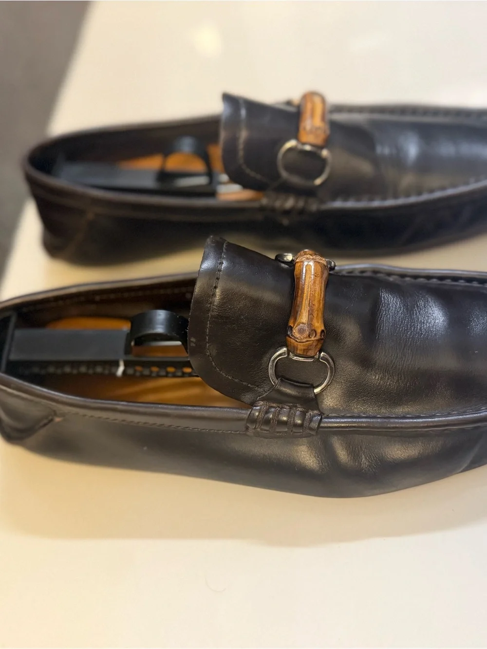 Gucci Bamboo Horsebit Loafers